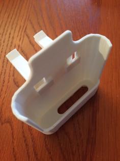 HTC One M7 Phone Cradle Vent Mount System 3D Printer Model