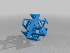 ROELOFS OCTAHEDRAL POLYLINK 1 3D Printer Model