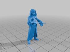 White Mage 3D Printer Model