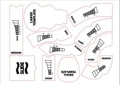 Laser Cut GASLANDS Templates