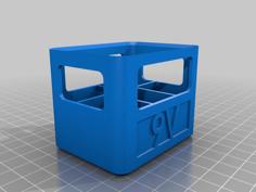 9V Battery Holder/organizer 3D Printer Model