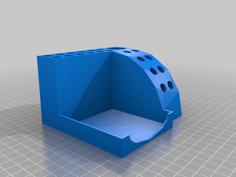 Simple Pencil & Sticky Note Holder 3D Printer Model