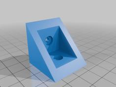 Simple Shelf Bracket 3D Printer Model