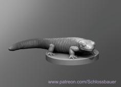 Fire Salamander 3D Printer Model