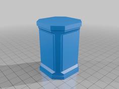 Plain Pedestal 3D Printer Model