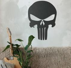 Skull Wall Decoration | Keychain 3D Printer Model