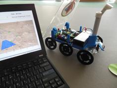 Mars Rover Raspberry Pi Arduino Robot Platform 3D Printer Model