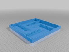 Mini Tea Tray 3D Printer Model