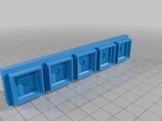 Blueprint Name Plate 3D Printer Model