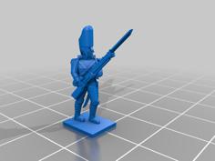 1-100 Spanish 1808 Infantry Grenadiers Pack 1-3 3D Printer Model