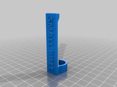 Primer Tube Label Holder Embossed 3D Printer Model