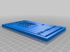 Wooden Door Medievil 3D Printer Model