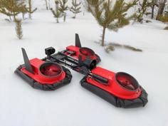 RC Hovercraft Tricycle 3D Printer Model