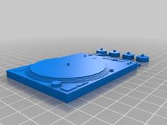 Technics 1200 3D Printer Model