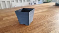 Small, Square Planter 3D Printer Model