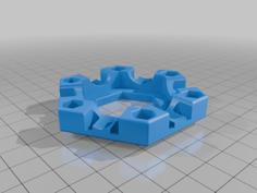 My Customized Gravitrax Compatible Basic Tile With Six Exits 3D Printer Model