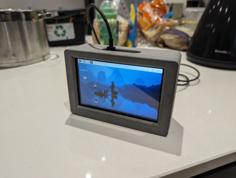 Raspberry Pi5 Waveshare 5″ DSI LCD Screen Case 3D Printer Model