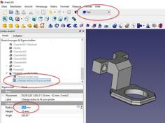 M Prime One – Adjustable Hotend And Probe Holder 3D Printer Model