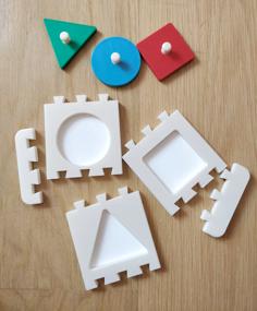 First Puzzle System (Montessori) 3D Printer Model