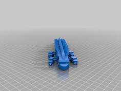 3D Articulating Dragon V2 3D Printer Model