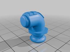 Cold Air Intake Croc Charm 3D Printer Model