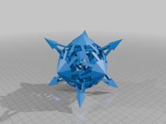 ESCHER 2.0 STAR TRUNCATED CUBIC POLYKNOT 1 3D Printer Model