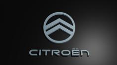 Citroen Logo 3D Printer Model