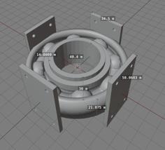 Marble Ball Bearing 3D Printer Model