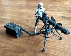 Star Wars Tripod Laser Cannon 6″ Action Figures 3D Printer Model