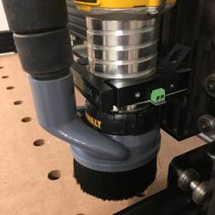 Dewalt 611 CNC Dust Shoe 3D Printer Model