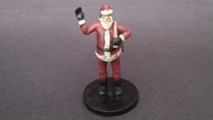 Santa Claus Miniature (Merry Christmas!) 3D Printer Model