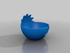 Sun Moon And Stars Yarn Bowl 3D Printer Model