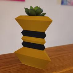 Vase Vertex (Tall) – Modern Vase 3D Printer Model