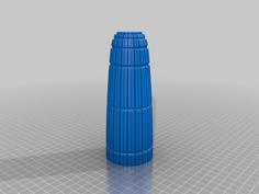 Vase With Decorative Pattern 3D Printer Model