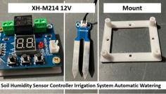 XH-M214 12V Soil Humidity Controller Mount 3D Printer Model