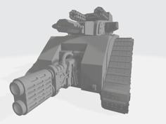 Outlaw Pulverizer Tank 3D Printer Model