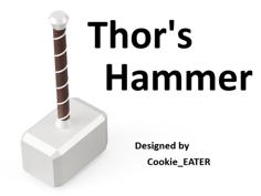 Thors Hammer 3D Printer Model