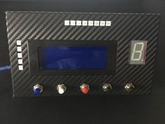 Simhub Dashboard 3D Printer Model