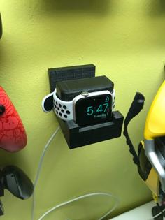 Apple Watch Wall Dock 3D Printer Model