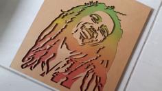 Bob Marley Frame (Laser Cutter)