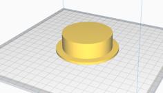 Fence Tube Pole Cap 64mm 3D Printer Model