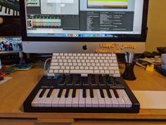 Mac Keyboard Riser Stand With Angle 3D Printer Model