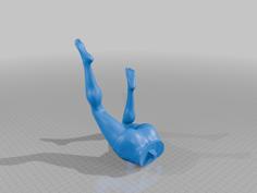 FIGURE HANGING AROUND 02 3D Printer Model