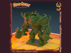 HeroQuest – Orc BlackrockBrute Remix 3D Printer Model