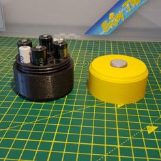 Battery Container – (Battery Shaped) 3D Printer Model