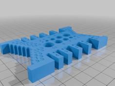 Height, Width And Diameter Gauge For Router And Table Saw 3D Printer Model