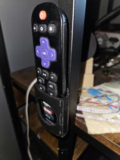 Hisense ROKU TV Remote Holder 3D Printer Model