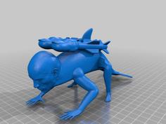 Creepin Rockphin W/ Legs And Missile-toes 3D Printer Model