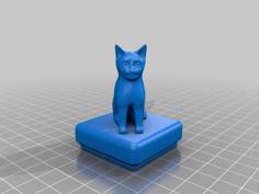 Cat For Gridfinity 3D Printer Model