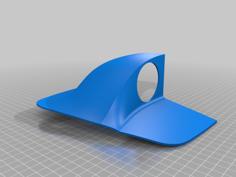 Subaru Hawkeye Dash Gauge Pod 3D Printer Model